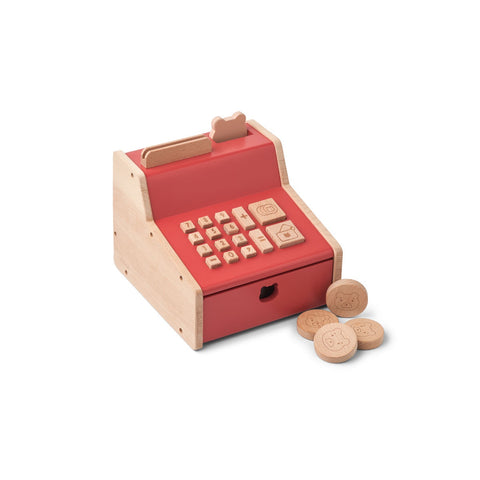 LIEWOOD BUCK CASH REGISTER PALE TUSCANY / APPLE RED