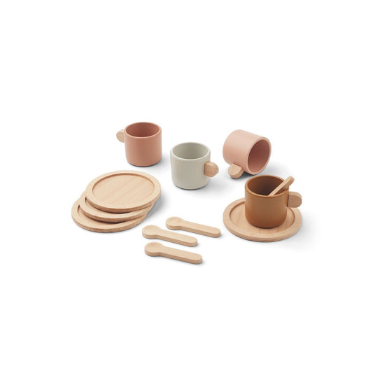 LIEWOOD CALLUM PLAY TABLEWARE ROSE MULTI MIX