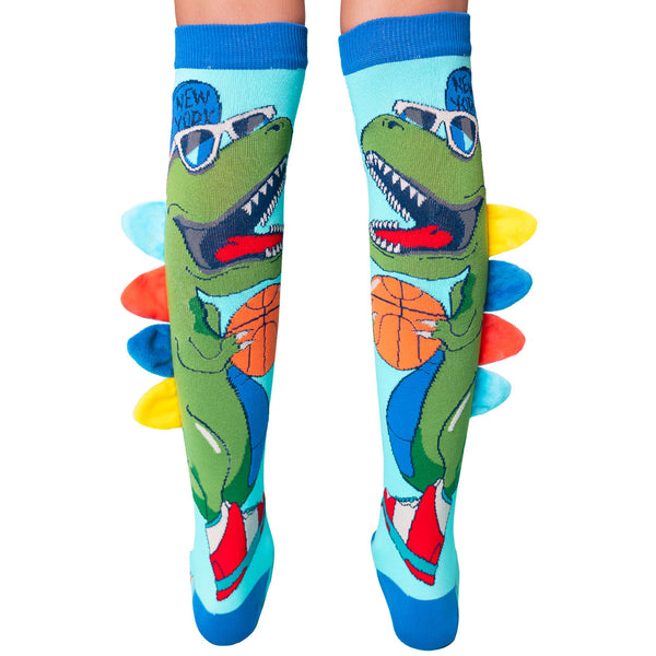 MADMIA DINOSAUR SOCKS Toddler Age 3 - 5 AND Kids & Adults Age 6 - 99