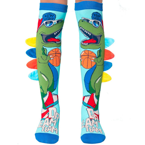 MADMIA DINOSAUR SOCKS Toddler Age 3 - 5 AND Kids & Adults Age 6 - 99