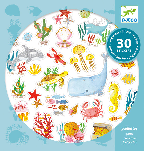 Djeco 30pc Aqua Dream Stickers