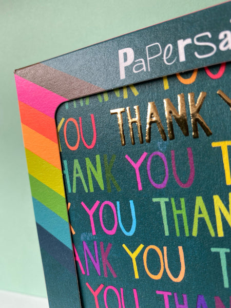 Paper Salad Thank You Repeat Cards