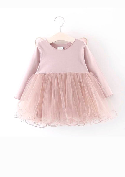 DOLLY BY LE PETIT TOM ® BUTTERFLY WINGS TUTU DRESS PINK