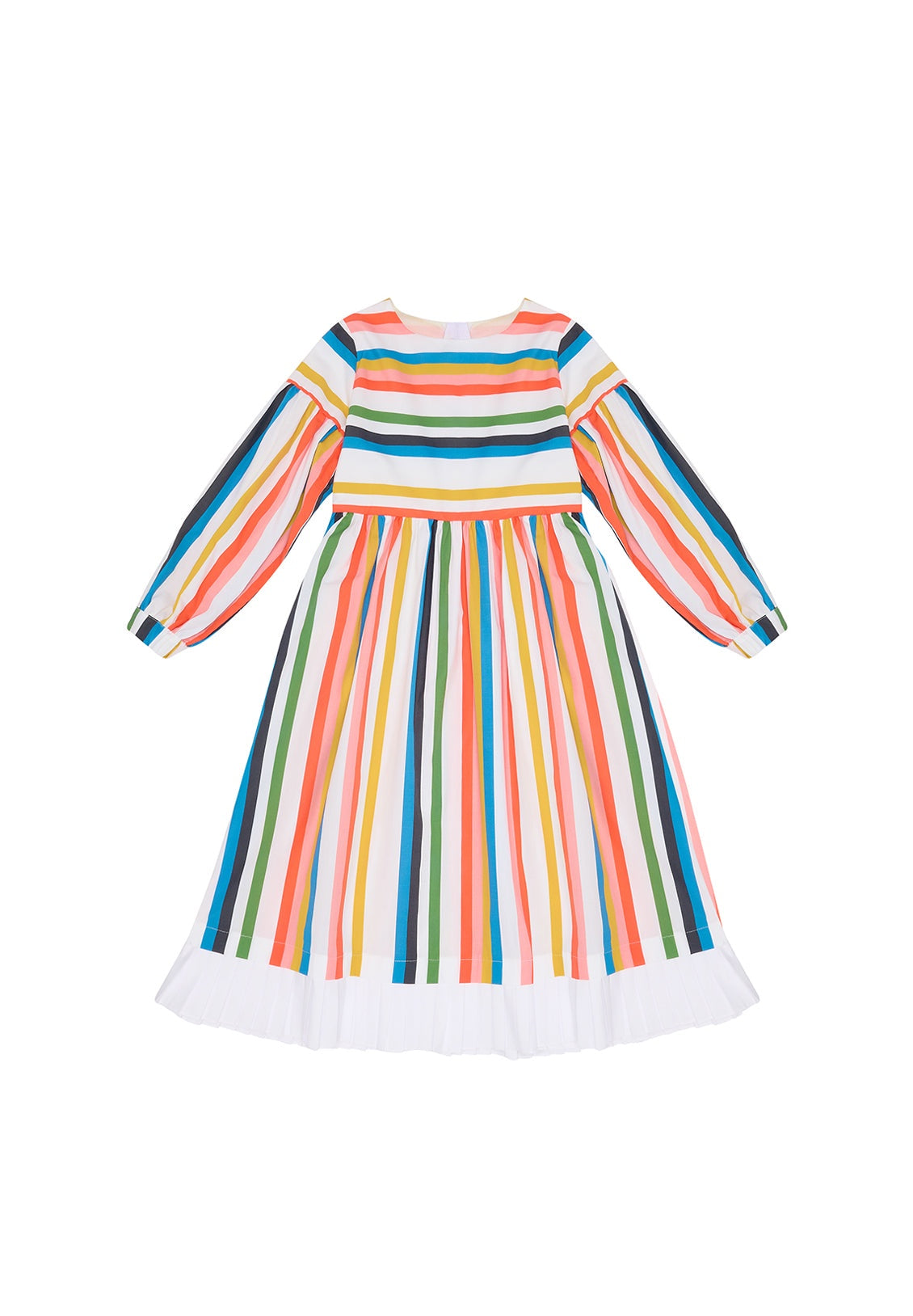 THE MIDDLE DAUGHTER On Tenterhooks Multi-Stripe Dress