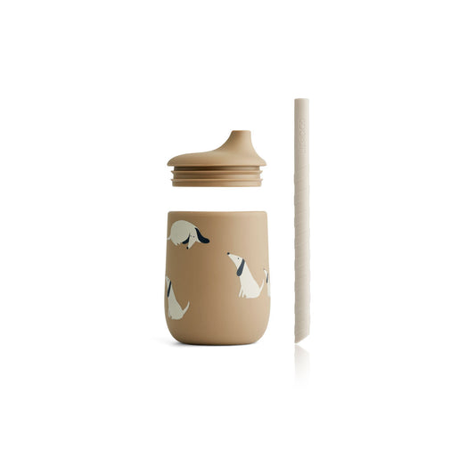 LIEWOOD ELLIS SIPPY CUP DOG / OAT MIX