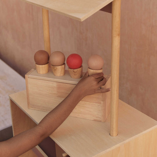 LIEWOOD ETTA ICE CREAM TOY ROSE MULTI MIX