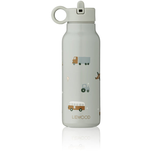 LIEWOOD FALK WATER BOTTLE 350 ML  VEHICLES/DOVE BLUE MIX