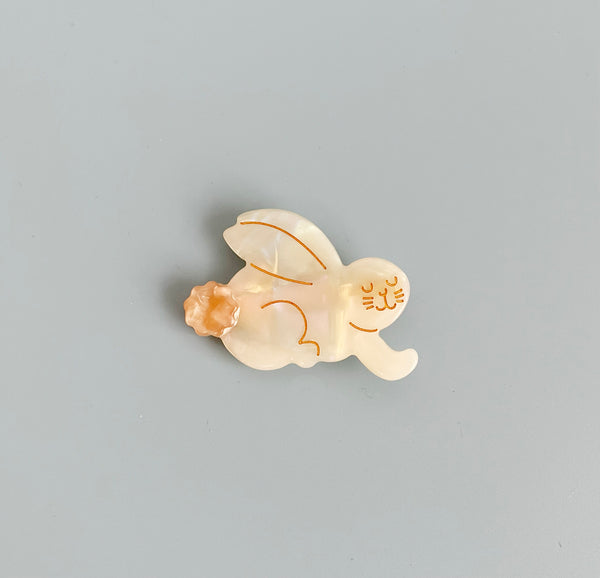 YUJIE Cotton Tail Hair Clip (Small)