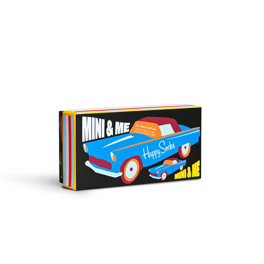 Happy Socks Gift Set Kids Car Socks Mini & Me (9300) 2-Pack
