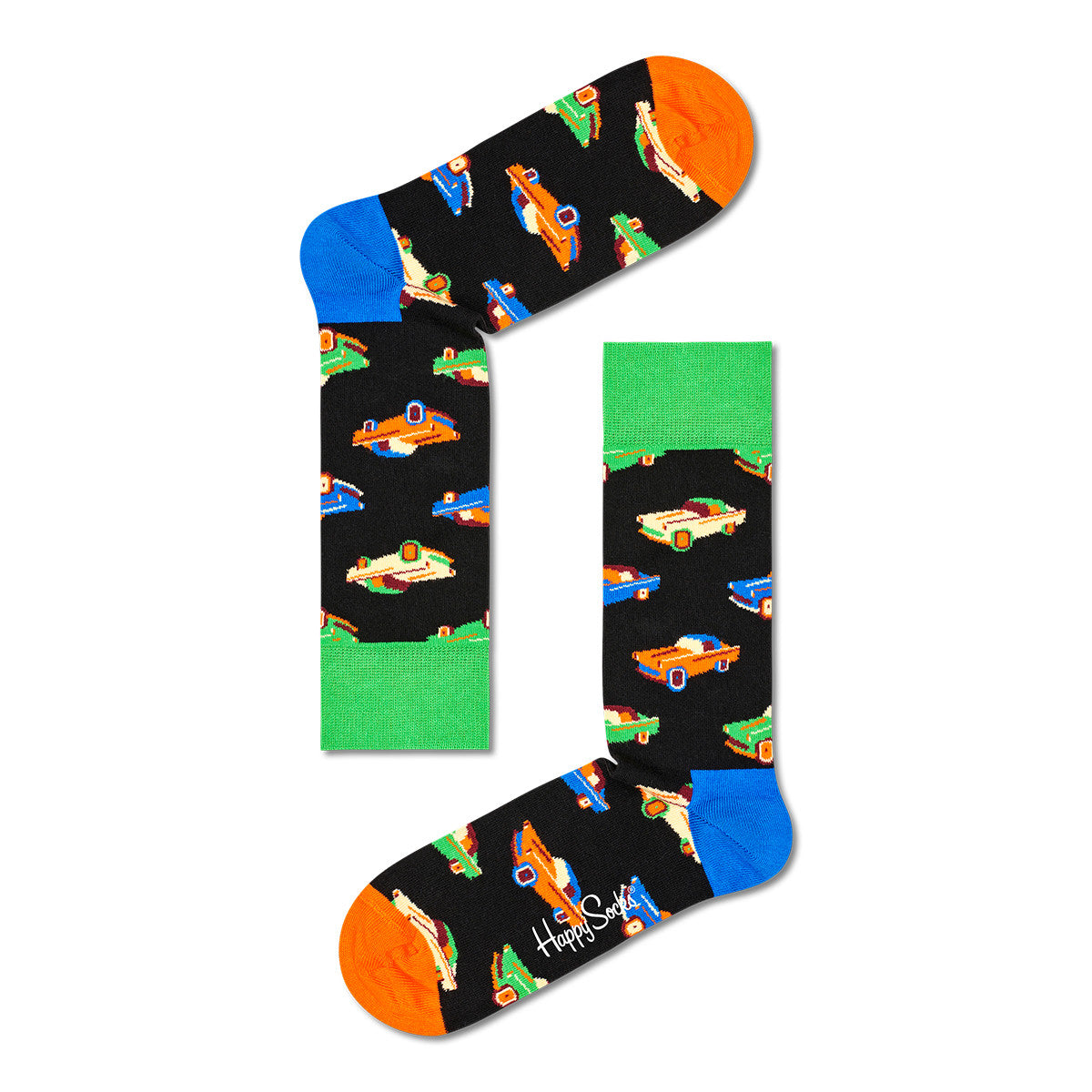 Happy Socks Gift Set Kids Car Socks Mini & Me (9300) 2-Pack