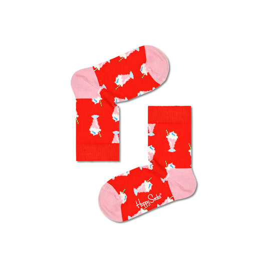 Happy Socks Gift Set Kids Milkshake Socks Mini & Me (4300) 2-Pack