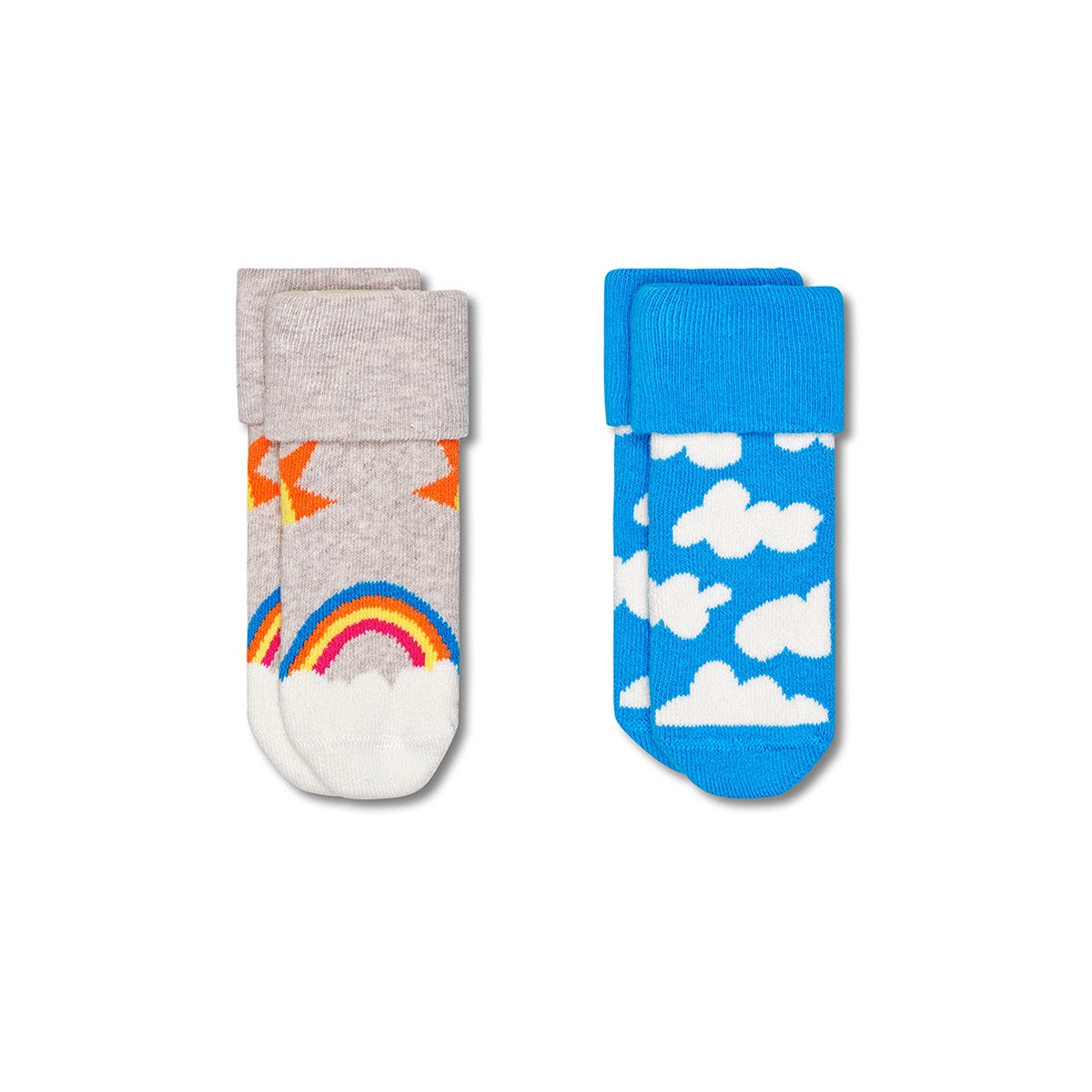 Happy Socks Kids Terry Socks After Sun 2-Pack