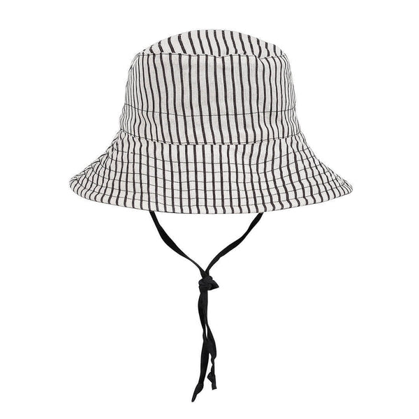 BEDHEAD HATS 'Explorer' Kids Classic Bucket Sun Hat - Bobbie / Ebony