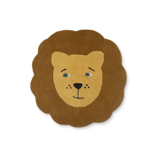 LIEWOOD JENA LION RUG  LION/GOLDEN CARAMEL MULTI MIX