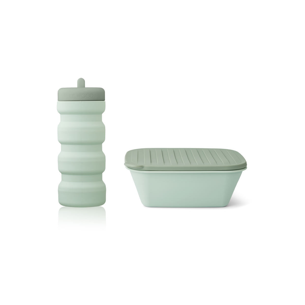 Liewood JOSE ON THE GO LUNCH SET DUSTY MINT/FAUNE GREEN MIX