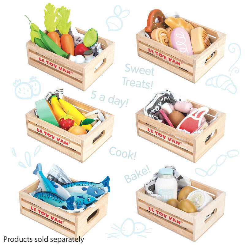Le Toy Van Honeybake Baker's Basket in Crate