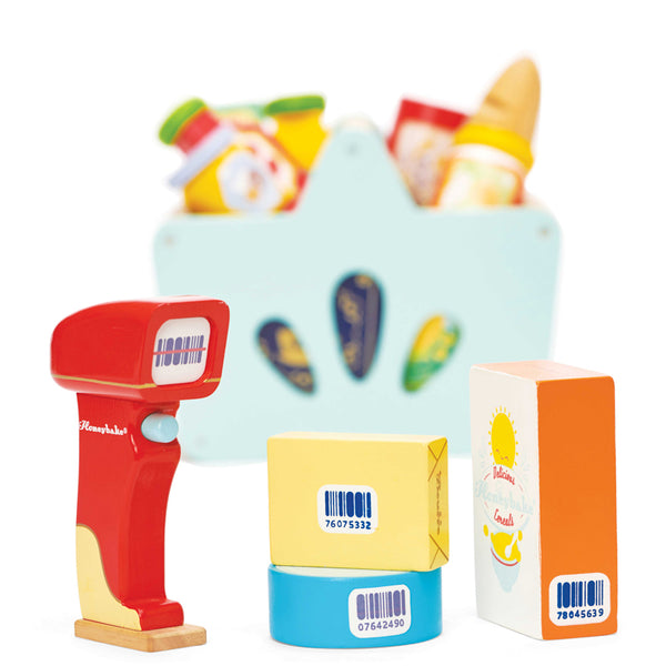Le Toy Van Honeybake Groceries & Scanner