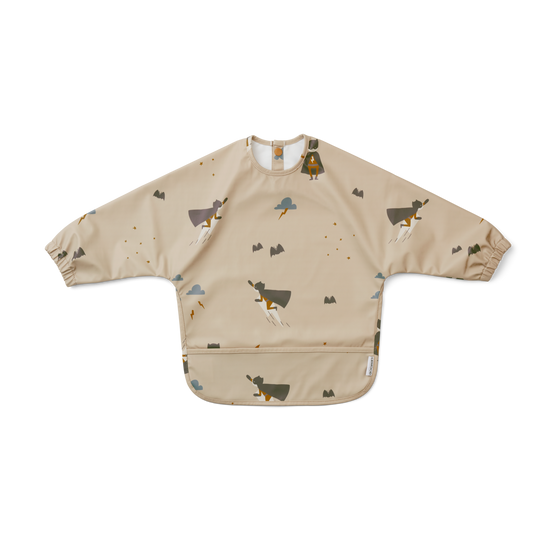 Liewood Merle Cape Bib Superhero/dune mix