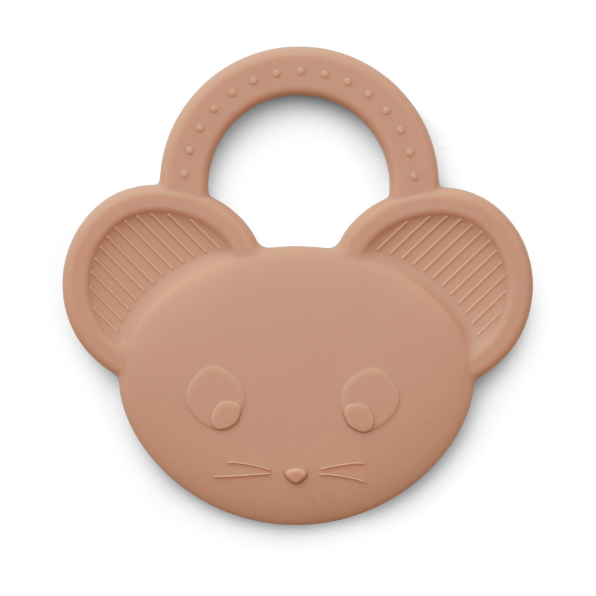 LIEWOOD GEMMA SILICONE TEETHER MOUSE PALE TUSCANY