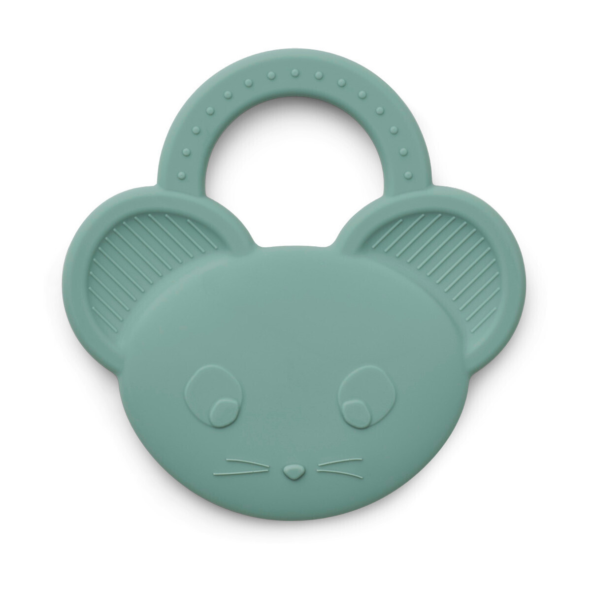 LIEWOOD GEMMA SILICONE TEETHER MOUSE PEPPERMINT