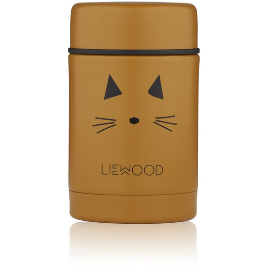 LIEWOOD NADJA FOOD JAR 250 ML Cat mustard