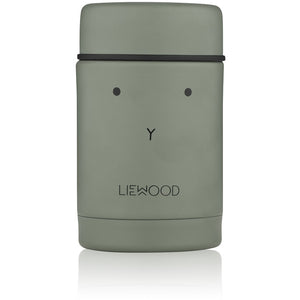 LIEWOOD NADJA FOOD JAR 250 ML Rabbit faune green