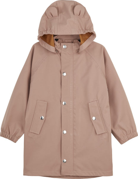 LIEWOOD BLAKE SOFTSHELL COAT RAINCOAT MINI Dark rose 1-3Y