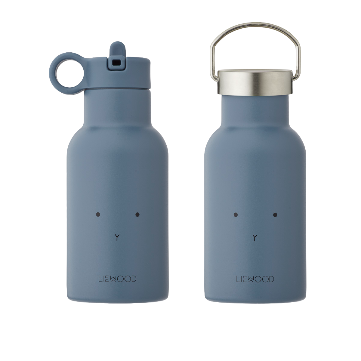 LIEWOOD ANKER WATER BOTTLE 350 ML Rabbit blue wave
