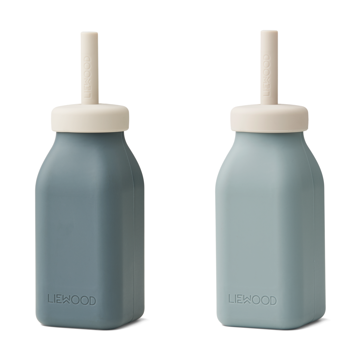Liewood ERIKA MILKSHAKE BOTTLE 2 PACK BLUE MIX