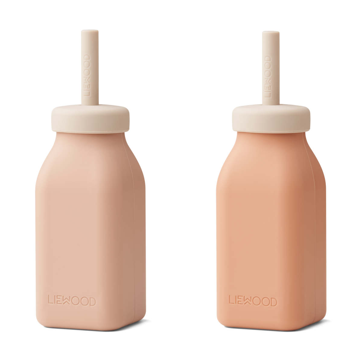 Liewood ERIKA MILKSHAKE BOTTLE 2 PACK ROSE MIX