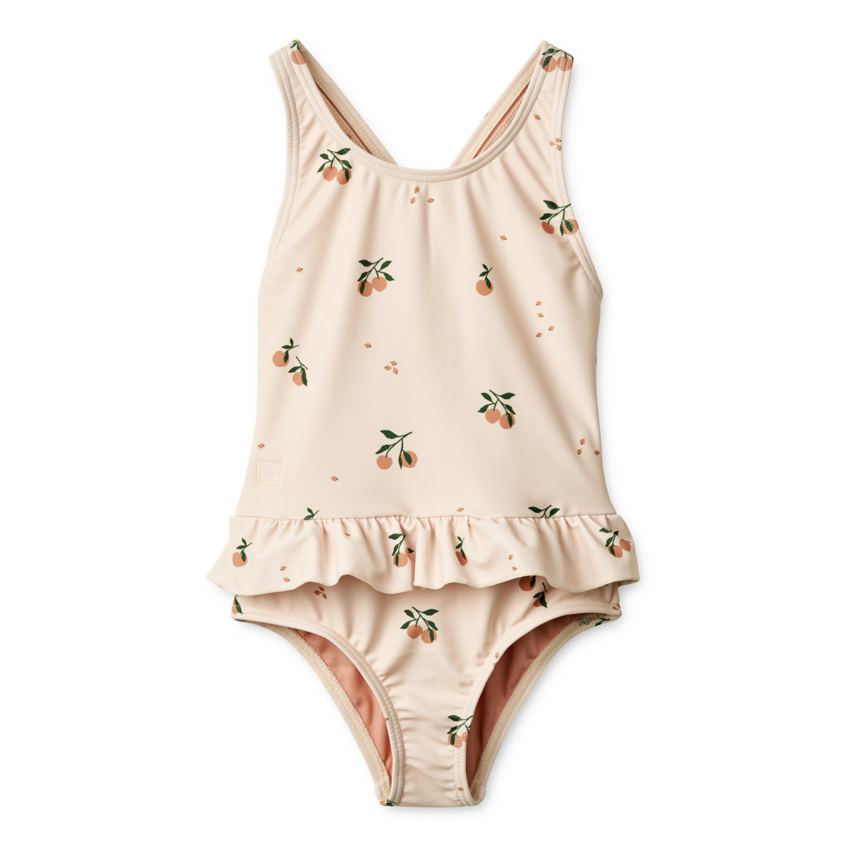 LIEWOOD AMARA PRINTED SWIMSUIT PEACH / SEA SHELL