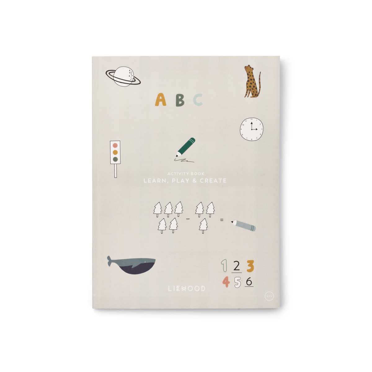 Liewood AKARI TASK BOOK +6 CLASSIC MULTI MIX