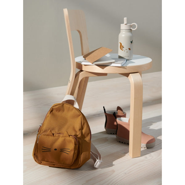 Liewood Allan Backpack - Cat Golden Caramel