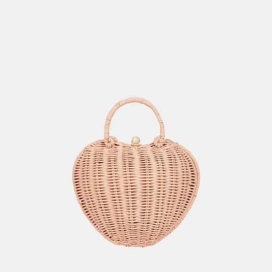OLLI ELLA Rattan Luvya Bag - Rose
