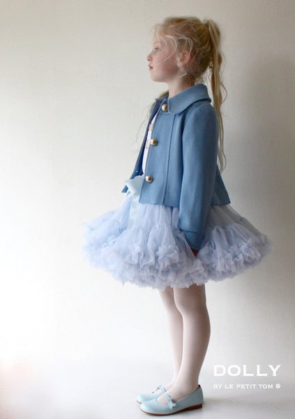 DOLLY BY LE PETIT TOM ® ALICE IN WONDERLAND PETTISKIRT LIGHT BLUE