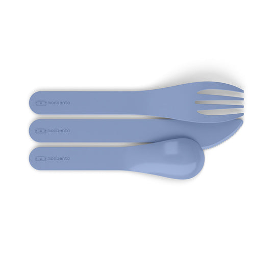 MONBENTO Pocket Colour Cutlery Set Infinity