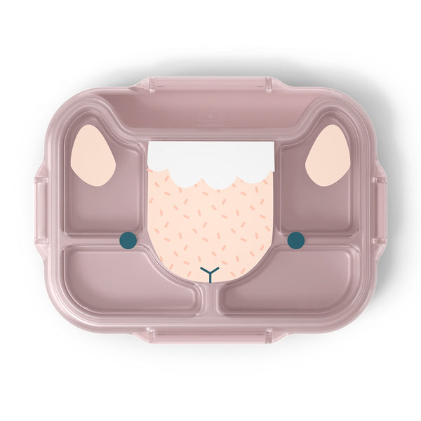 Monbento Mb Wonder Kids Lunch Tray Pink Sheep