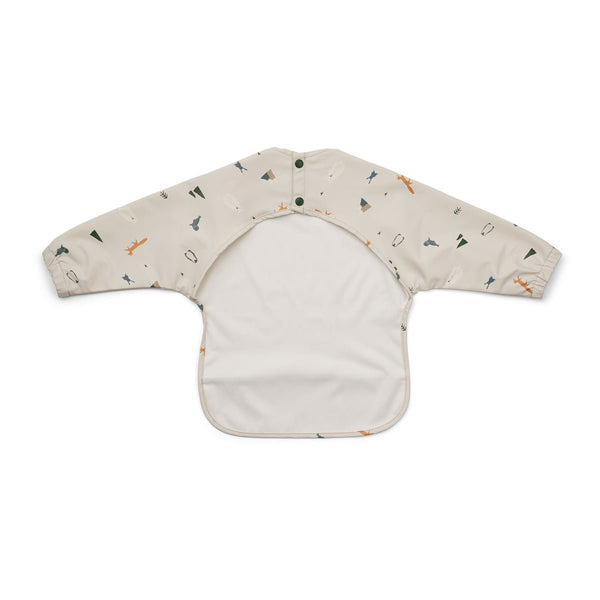 Liewood  Smock  Merle Cape Bib - Arctic mix