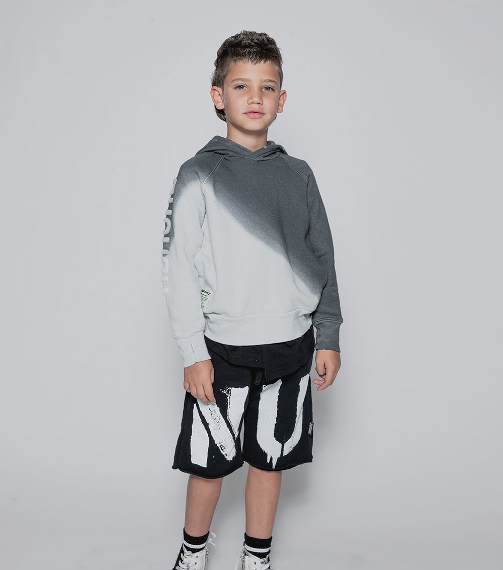 NUNUNU gradient ninja shirt