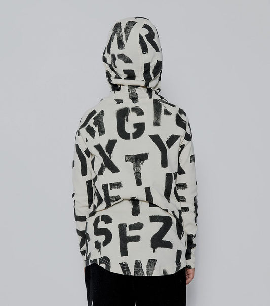 NUNUNU abc ninja shirt natural