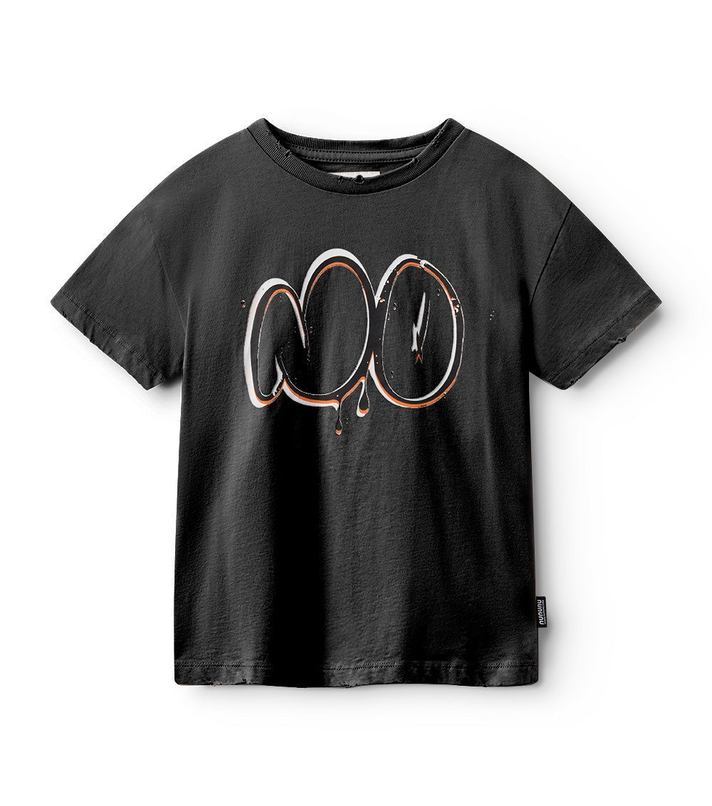 NUNUNU BUBBLY NO! T-SHIRT BLACK