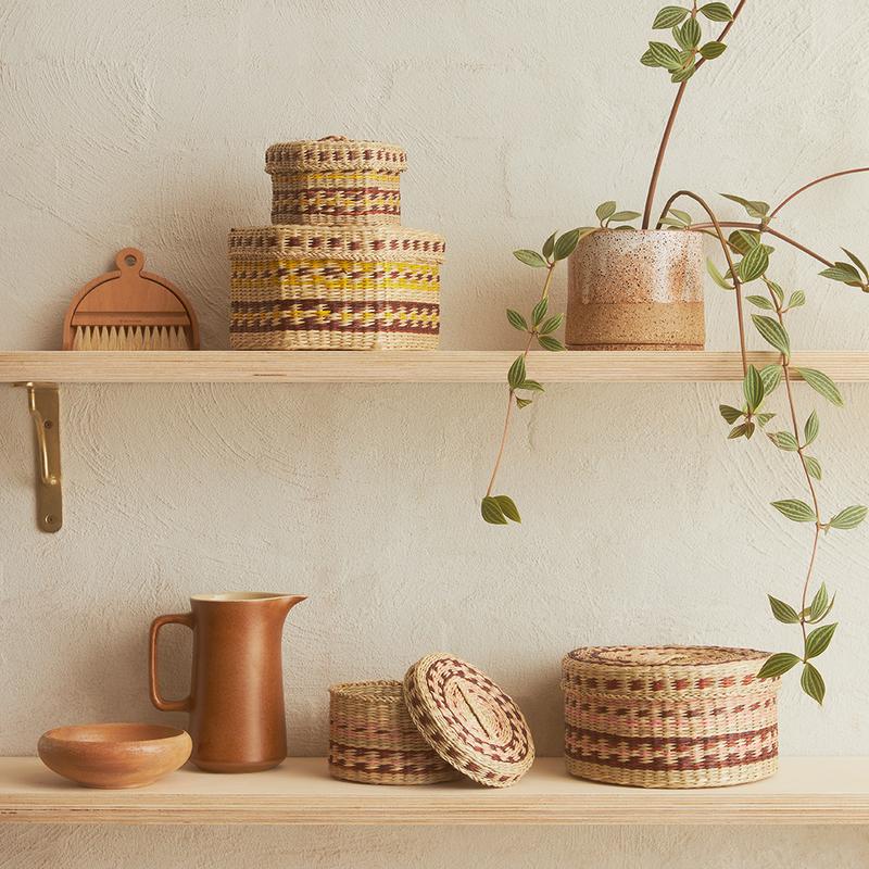 OLLI ELLA TRINKA SEAGRASS BASKET SET