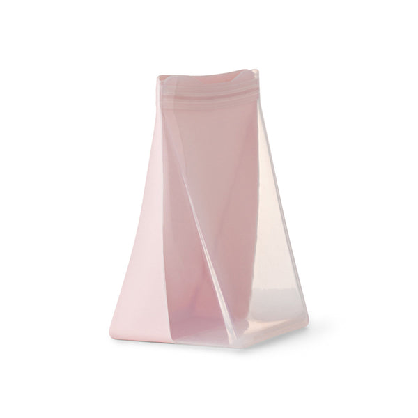 Porter: Reusable Silicone Bag Stand Up 1L - Blush
