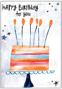 Paper Salad Happy Birthday to You Card