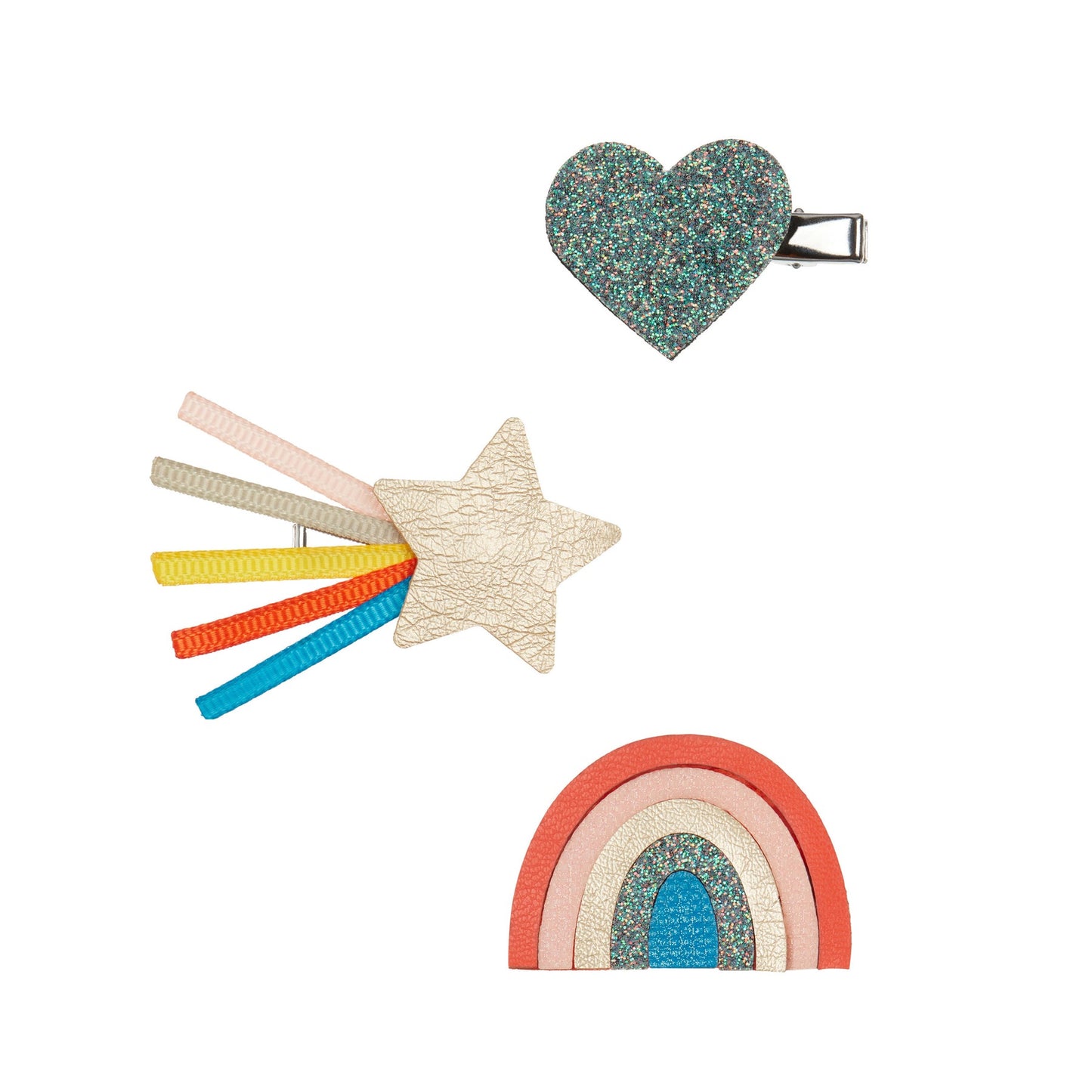 Mimi & Lula Retro rainbow eclectic clip pack