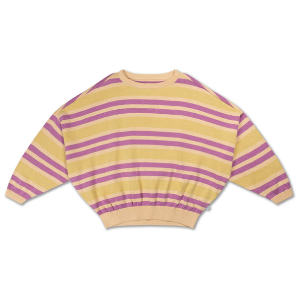 REPOSE AMS KNIT SLOUCHY SWEATER - STRIPE