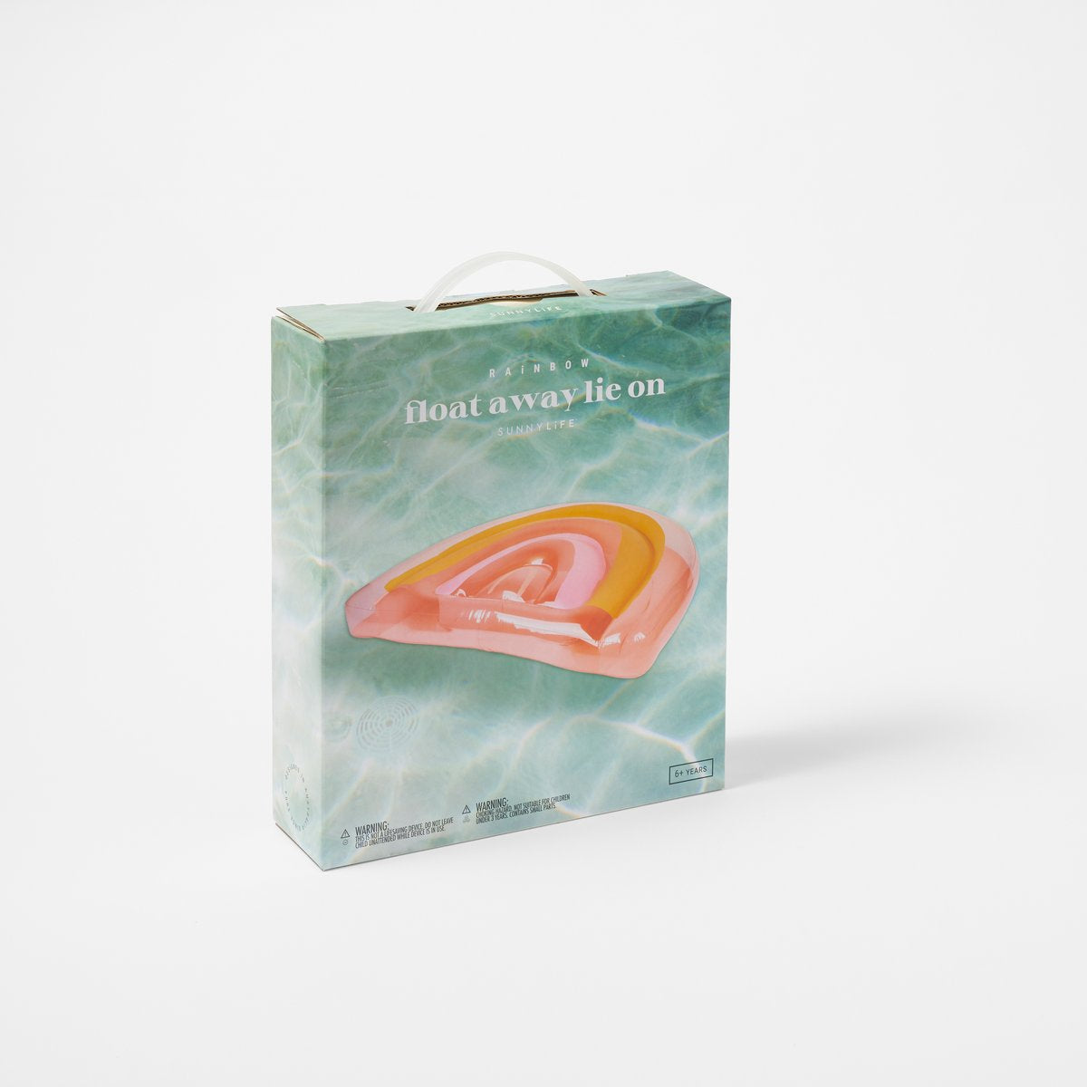 SUNNYLIFE Float Away Lie On Rainbow - Peachy Pink
