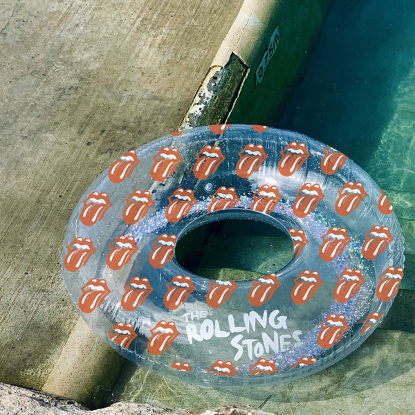 SUNNYLIFE Pool Ring Glitter Rolling Stones