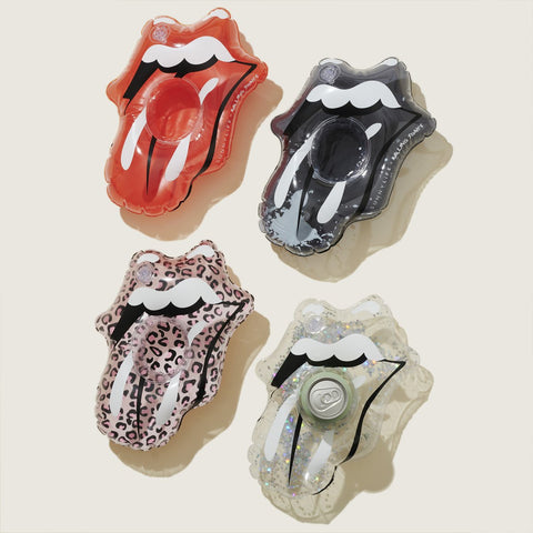 SUNNYLIFE Inflatable Drink Holders Rolling Stones