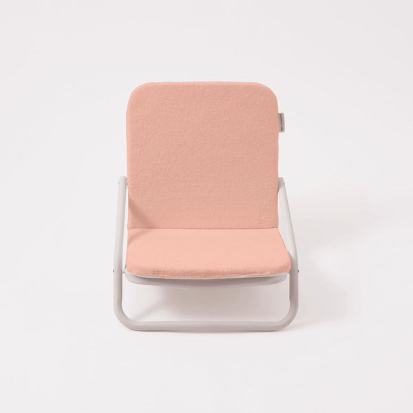 SUNNYLIFE Cushioned Beach Chair Salmon